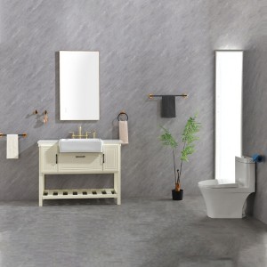 Wall-Mount 6-Piece Towel Rack Set - 1 of 4
