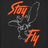 Women's Dumbo Stay Fly Sketch T-Shirt - 2 of 4