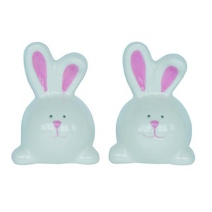 Transpac White Easter Bunny Salt and Pepper Shaker Set of 2 - 1 of 4