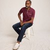 Lands' End Men's Short Sleeve Tipped Welt Pocket Supima Polo - 4 of 4