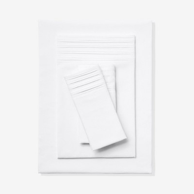 BrylaneHome Microfiber Pleated Hem Sheet Set