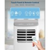 8,000 BTU Portable Air Conditioner - 3-In-1 Cooling, Dehumidifier & Fan for 350 Sq.Ft - 3 of 4