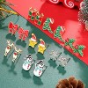 Christmas Jewelry Set for Women & Teens: 20/24 Pairs Holiday Stud Earrings. - 2 of 4