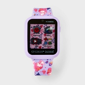 Girls' Hello Kitty My Melody & Kuromi Interactive Smartwatch - Purple - 1 of 3