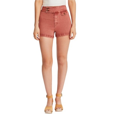 Free People Womens Sammi Retro Casual Denim Shorts