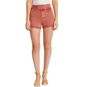 Free People Womens Sammi Retro Casual Denim Shorts - 1 of 1