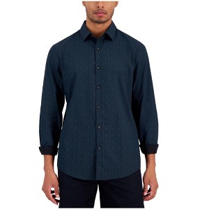 Alfani Mens Geo Print Button Up Shirt - 1 of 1