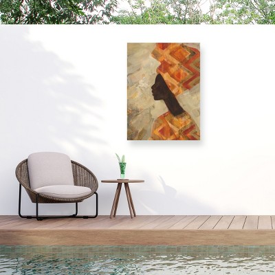 Albena Hristova African Beauty Ii Outdoor Canvas Art