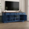 Bella Depot 67" W Modern TV Stand Storage Drawers, Adjustable Shelves  Living Room - 2 of 4