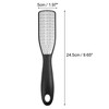 Unique Bargains Foot File Removes Dead Skin Pedicure Feet Care Tool Stainless Steel Black - 2 of 4