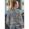 LASCANA Women's Smocked Pattern Blouse Abstract - image 3 of 4