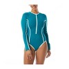 Beach House Sport Sculpt Long Sleeve Zip Front One Piece Swimsuit - 2 of 3