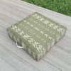 Sheila Wenzel-Ganny Sage Minimalist Mudcloth Outdoor Floor Cushion - Deny Designs - 2 of 2