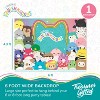 Treasures Gifted Squishmallows Backdrop - 4.3ft Tall x 6ft Photo Backdrop - Squishmallows Birthday Party Decorations - 2 of 4
