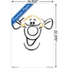 Trends International Disney Winnie The Pooh - Tigger - Face Unframed Wall Poster Prints - 3 of 4