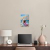Art Remedy Girl and Her Best Friend Colorful Coastal Wall Art Unframed - 2 of 4