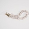 Hello Lux Painted Chunky Chain Phone Wristlet - Beige - 4 of 4