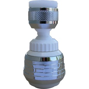 Lasco  1.5 GPM Dual Thread Swivel Spray Aerator, Chrome-Plated 09-1228 - 1 of 2