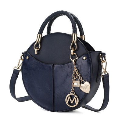 MKF Collection Nobella Women’s Crossbody Vegan Leather Functional and Trendy Handbag by Mia K