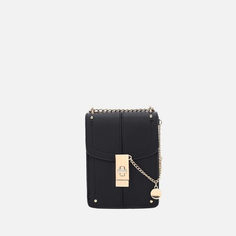 Сумки MKF Collection Vertical Mini Crossbody Bag Structured Phone Purse, Iona | MKF Collection by Mia K - Black