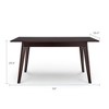Modway Oracle Dining Table – 59" Rectangular Modern Table with Wood Grain Finish - 2 of 4