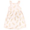 Hudson Baby Infant Girl Cotton Dresses, Flamingo Pineapple - 4 of 4