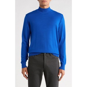 TR PREMIUM - TRCK-11554-SLIM FIT MOCK NECK SWEATER - 1 of 4