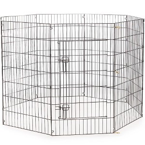 ProSelect 48-Inch Modular Pet Cage Base with Wheels, Black - 1 of 2