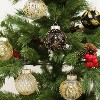 25 Pcs Christmas Ball Ornaments, 2.36 Inch Shatterproof Clear Xmas Tree Decorations for Christmas Tree, Party, Wedding - 2 of 4