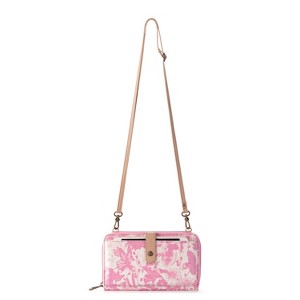 Sakroots Women's Artist Circle Smartphone Crossbody, Rose In Bloom - 1 of 4