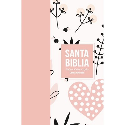 Biblia Rvr 1960 Letra Grande Tamaño Manual Símil Piel Rosa Claro (Bible Rvr 1960 Large Print Handsize Leatherlike Light Pink (Spanish Edition)