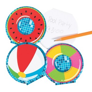 Fun Express Pool Party Notepads - 24 Pc. - 1 of 1