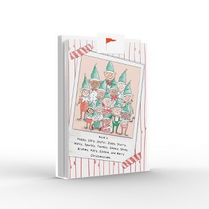 Elf Family Greeting Card Pack Set (8 ct.) by Ramus & Co - 1 of 4