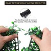 Artificial Boxwood Hedge Wall Panels, UV Resistant Greenery Privacy Backdrop for Indoor Outdoor Fence and Event Decor - 2 of 4