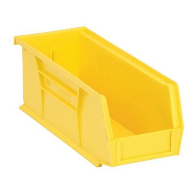 Quantum Storage Systems Bin, Stacking Or Hanging, 4-1/8"W X 10-7/8"D X 4"H
