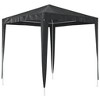 vidaXL Professional Party Tent - UV and Water-Resistant Outdoor Canopy, Easy to Assemble - Durable Rust Resistant Steel Frame - Anthracite - 4 of 4