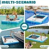 AMERLIFE Inflatable Floating Dock with Non-Slip Surface, Detachable Ladder - 4 of 4