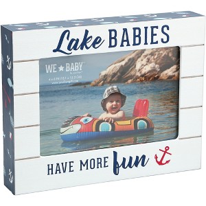 Pavilion Gift Company - Lake Babies - 7.5" x 6" Frame (Holds 6" x 4" Photo) - Single Image Frames - 1 of 4