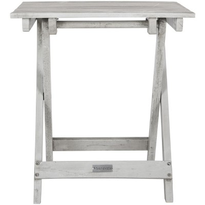Contemporary Gray Acacia 3-Piece Outdoor Lounge Set