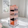 Unique Bargains 4-Shelf Closet Hanging Organizer with Magic Tapes - image 2 of 4