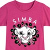 Girls' - Disney - Cheetah Print Fitted Short Sleeve Graphic T-Shirt - 2 of 4
