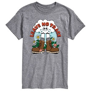Men's - Instant Message - Cloud Leave No Trace Short Sleeve Graphic T-Shirt - 1 of 4