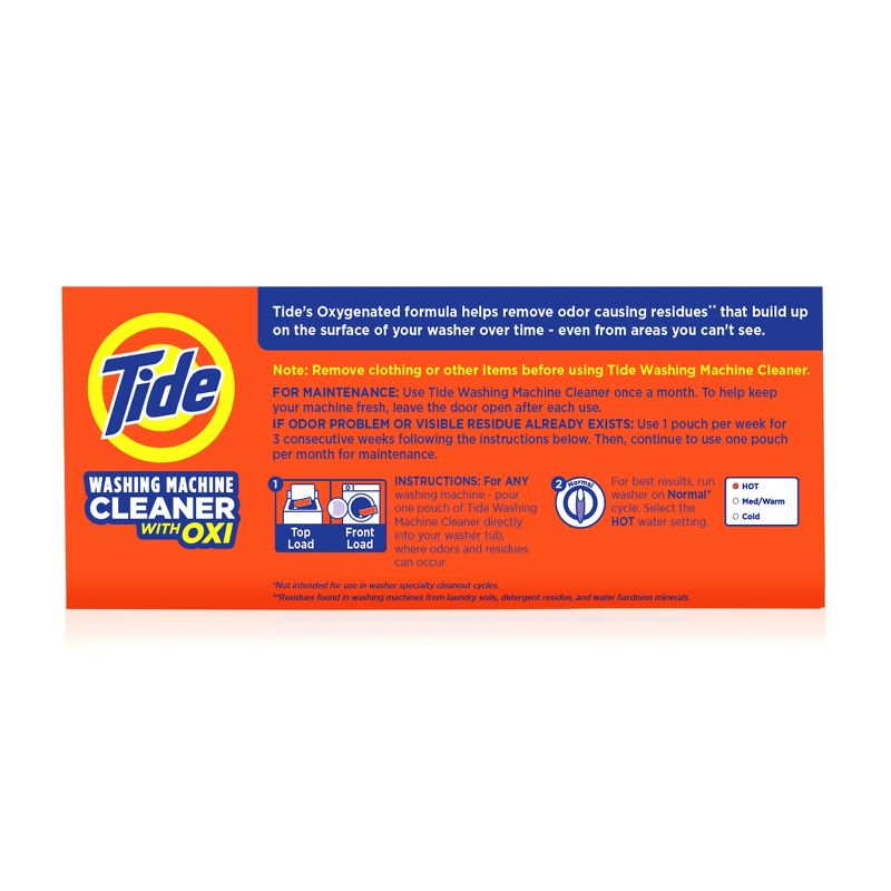 Tide Washing Machine Cleaner for Front and Top Loader Washer Machines - 5ct, 3 of 6
