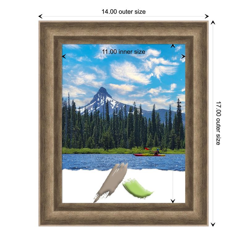 Amanti Art Angled Wood Picture Frame, 5 of 11