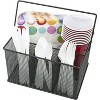 LunaLulinlk Mesh Utensil Caddy, Napkin Holder and Condiment Organizer - 4 of 4