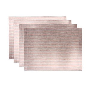 Solino Home Striped Linen Placemats | Narrow Stripe - 1 of 4