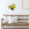 Northlight Lemon and Daisy Hanging Spring Wall Basket - 12"  - Yellow - 2 of 4