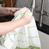T-fal Solid and Check Parquet Kitchen Towels  Two Pack - 4 of 4