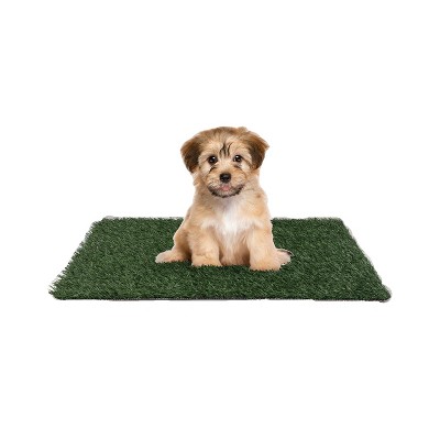2 Pack Dog Grass Potty Pad For Dogs Professional Potty Training Reusable Artificial Grass For Dogs Portable Dog Grass Turf Potty Pad Indoor Outdoor