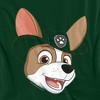 Paw Patrol Tracker Grin Kids T Shirt For Youth  Hunter Green  Large - 2 of 4